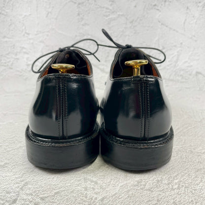 【4都市】Church's チャーチ SHANNON シャノン 224ラスト プレーン 外羽根 茶芯 旧チャーチ 黒 ブラック UK7 / 25.5cm相当【W3485】