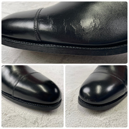 【リフト交換済み】Church's チャーチ CONSUL コンサル 73ラスト ストレート 内羽根 黒 ブラック UK9.0F / 27.5cm【W3483】