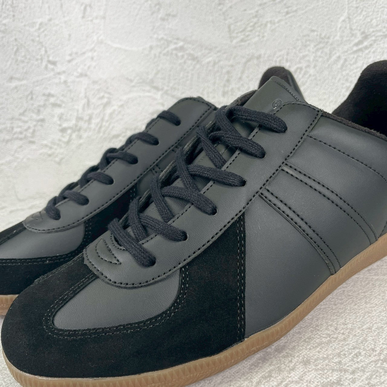 【新品】GERMAN TRAINER ジャーマントレーナー ドイツ軍タイプ BW TYPE TRAINING SHOES ドイツBWタイプ トレーニングシューズ 黒 ブラック 27cm【W3496】