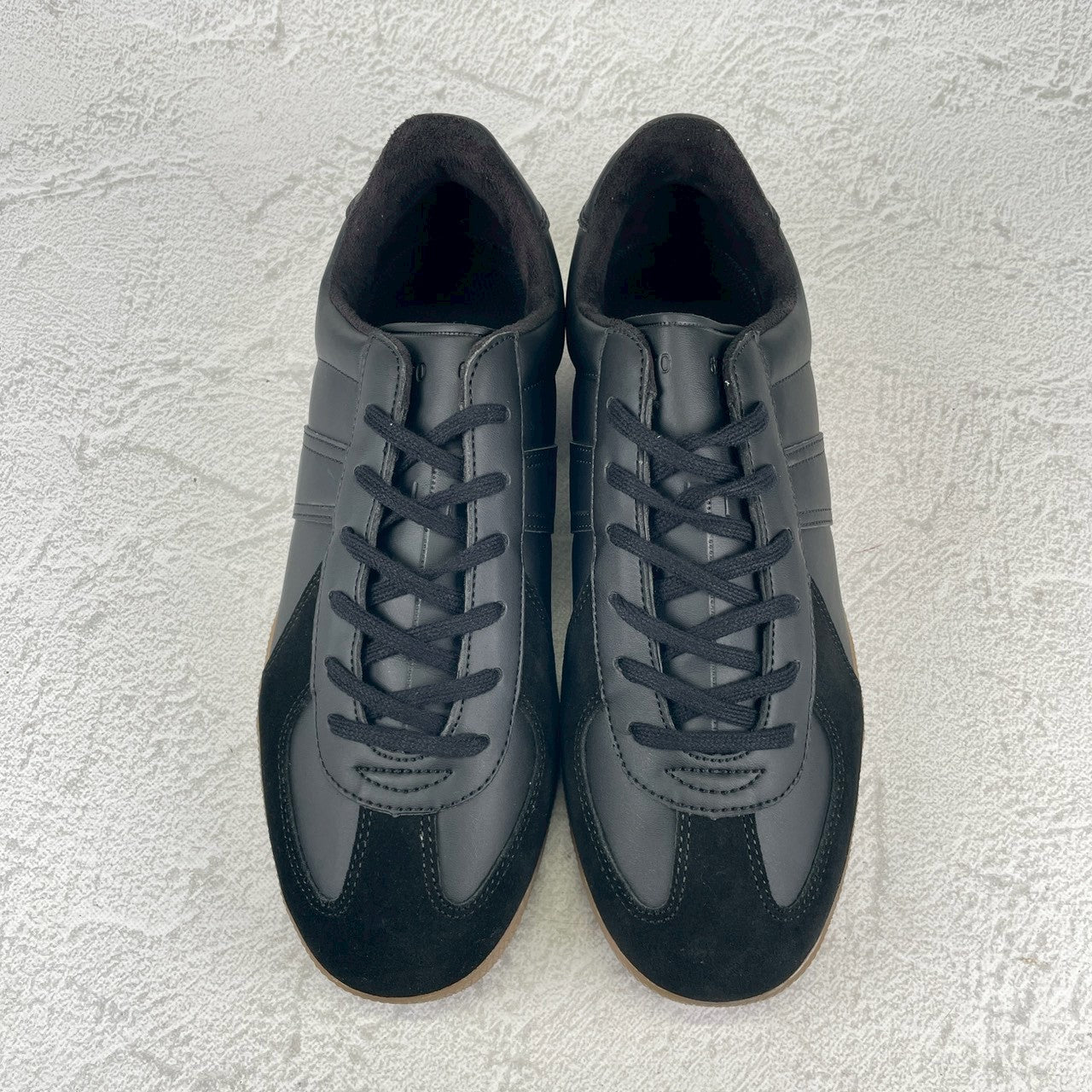 【新品】GERMAN TRAINER ジャーマントレーナー ドイツ軍タイプ BW TYPE TRAINING SHOES ドイツBWタイプ トレーニングシューズ 黒 ブラック 27cm【W3496】