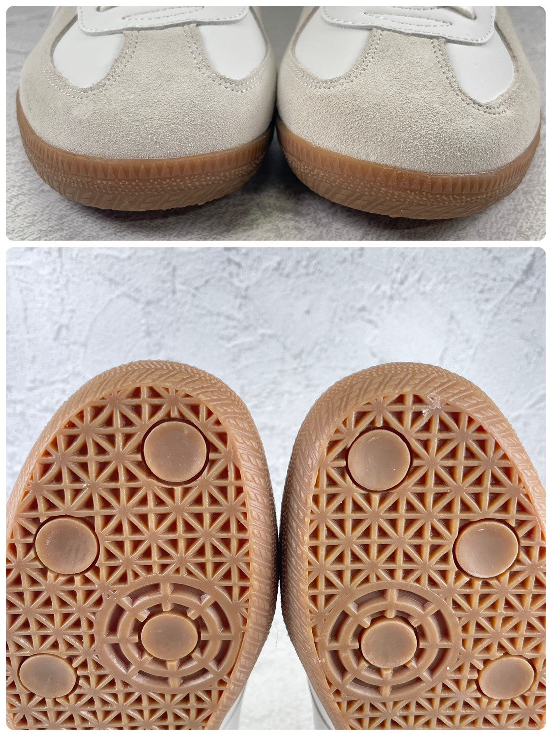 【新品】GERMAN TRAINER ジャーマントレーナー ドイツ軍タイプ BW TYPE TRAINING SHOES ドイツBWタイプ トレーニングシューズ 白 ホワイト 27cm【W3495】