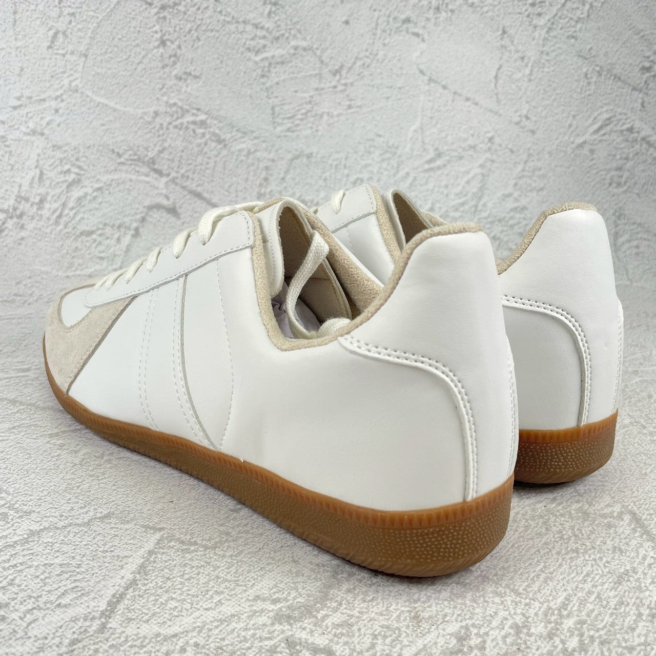 【新品】GERMAN TRAINER ジャーマントレーナー ドイツ軍タイプ BW TYPE TRAINING SHOES ドイツBWタイプ トレーニングシューズ 白 ホワイト 27cm【W3495】