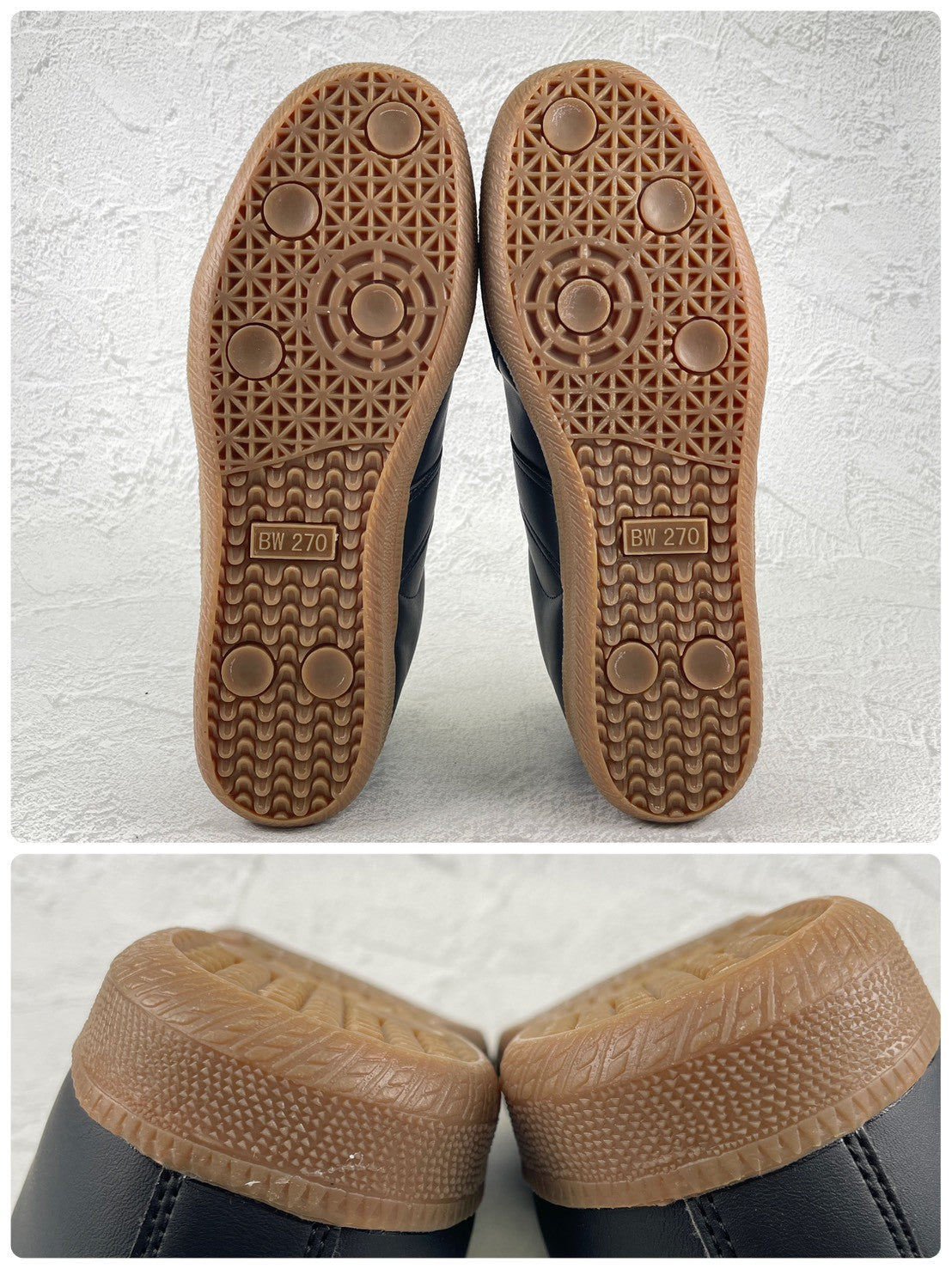 【新品】GERMAN TRAINER ジャーマントレーナー ドイツ軍タイプ BW TYPE TRAINING SHOES ドイツBWタイプ トレーニングシューズ 黒 ブラック 27cm【W3496】