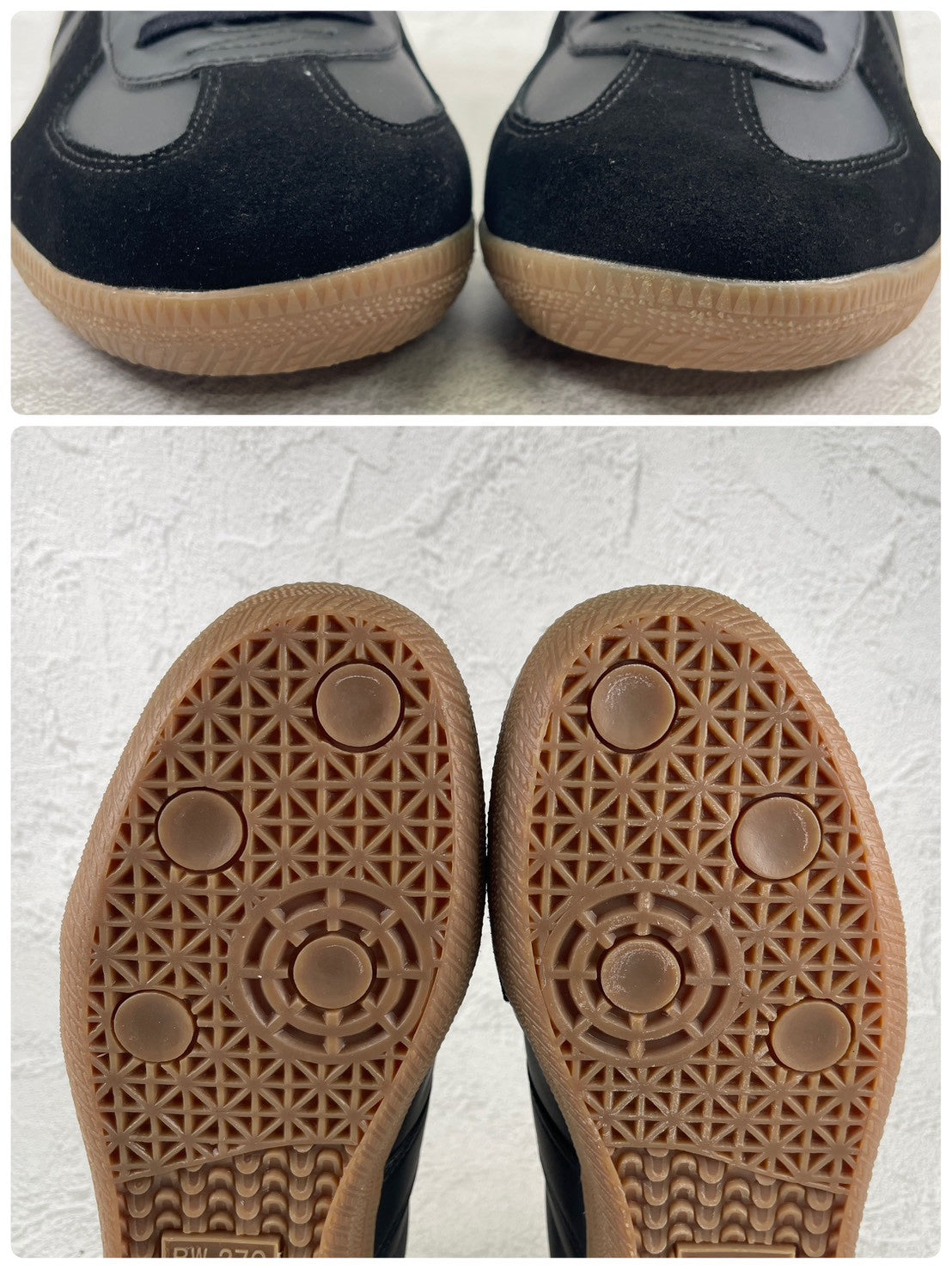 【新品】GERMAN TRAINER ジャーマントレーナー ドイツ軍タイプ BW TYPE TRAINING SHOES ドイツBWタイプ トレーニングシューズ 黒 ブラック 27cm【W3496】