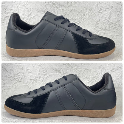 【新品】GERMAN TRAINER ジャーマントレーナー ドイツ軍タイプ BW TYPE TRAINING SHOES ドイツBWタイプ トレーニングシューズ 黒 ブラック 27cm【W3496】