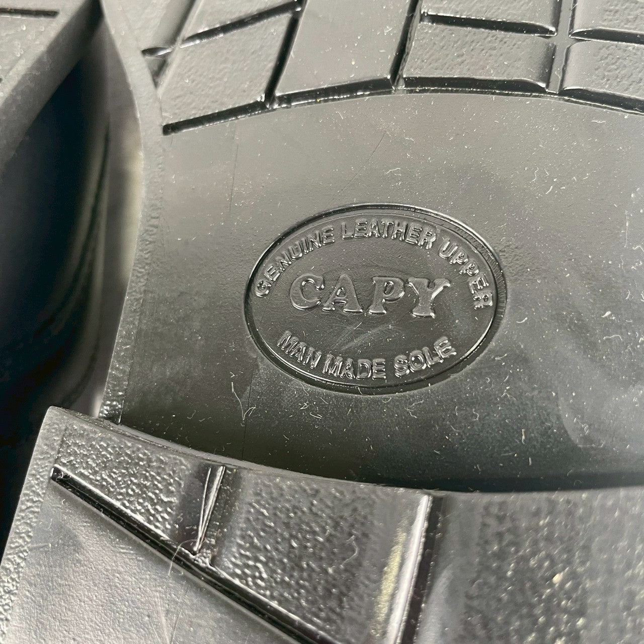 【デッドストック 極美品】CZECH MILITARY チェコ軍 POSTMAN TYPE LEATHER SHOES ポストマンタイプ プレーン 外羽根 黒 ブラック 表記25.0cm / 着用感 UK5.5~6 / 24~24.5cm相当【W3493】