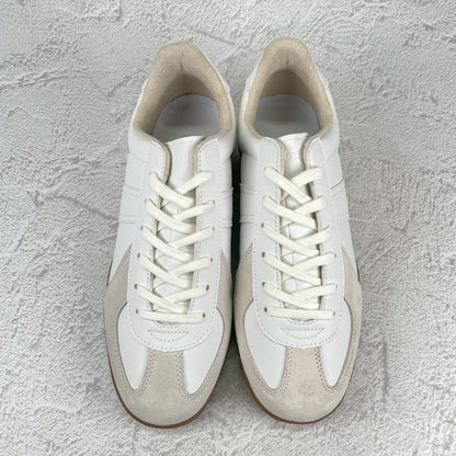 【新品】GERMAN TRAINER ジャーマントレーナー ドイツ軍タイプ BW TYPE TRAINING SHOES ドイツBWタイプ トレーニングシューズ 白 ホワイト 27cm【W3495】