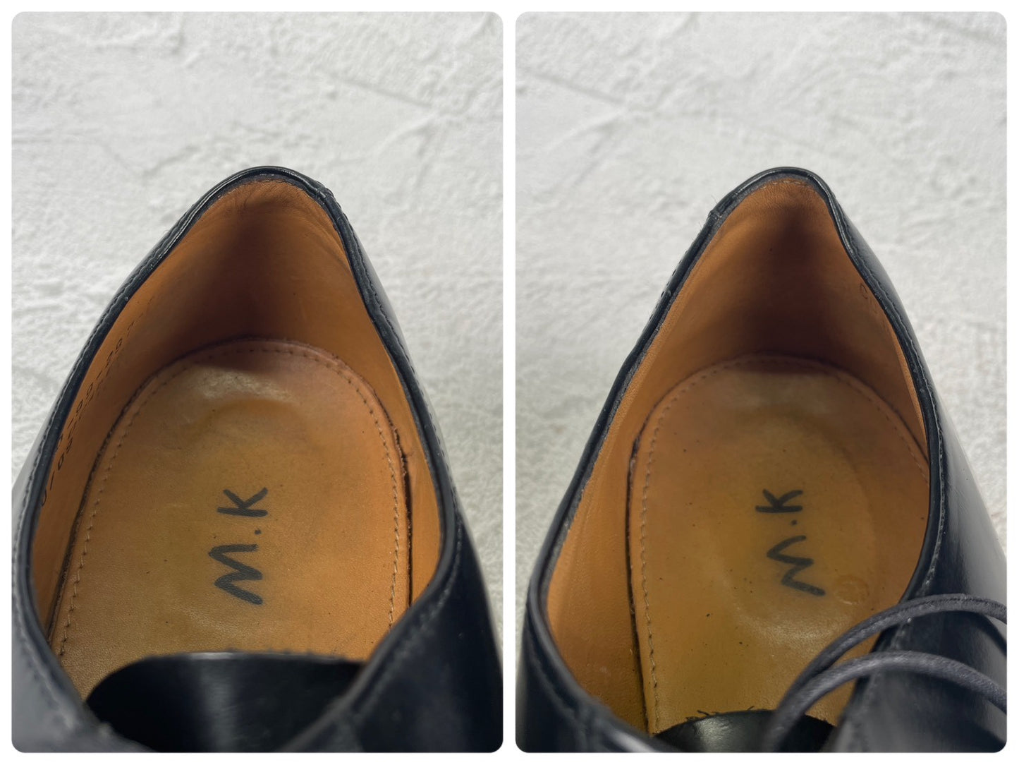 BRITISH MILITARY イギリス軍 OFFICER DRESS SHOES オフィサー ドレスシューズ ストレート 内羽根 ガラスレザー 黒 ブラック UK9 / 27.5cm相当【W3491】