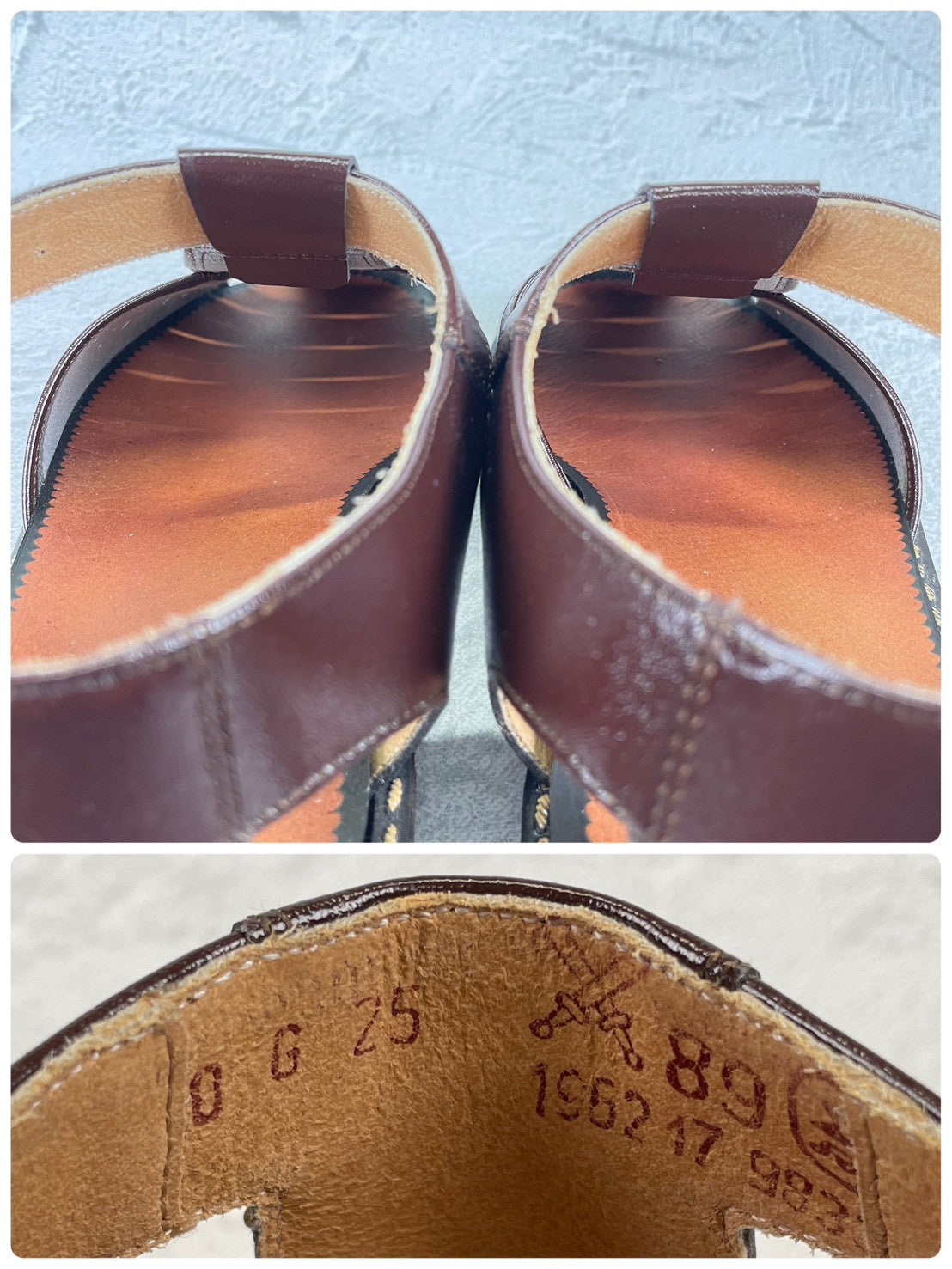 【デッドストック】CZECH ARMY チェコ軍（Svit製）GURKHA SANDALS グルカサンダル 濃茶 ダークブラウン 25.0cm【W3497】