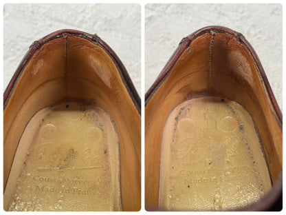 PARABOOT パラブーツ CHAMBORD シャンボード Uチップ 外羽根 茶 ブラウン（赤みあり） UK6.5 / 25.0cm【Ｗ3508】