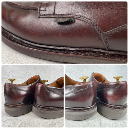 PARABOOT パラブーツ CHAMBORD シャンボード Uチップ 外羽根 茶 ブラウン（赤みあり） UK6.5 / 25.0cm【Ｗ3508】