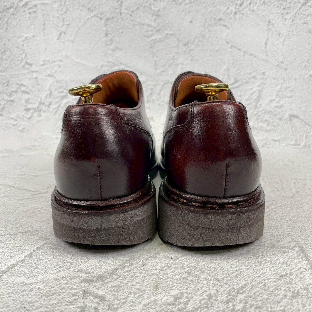 PARABOOT パラブーツ CHAMBORD シャンボード Uチップ 外羽根 茶 ブラウン（赤みあり） UK6.5 / 25.0cm【Ｗ3508】