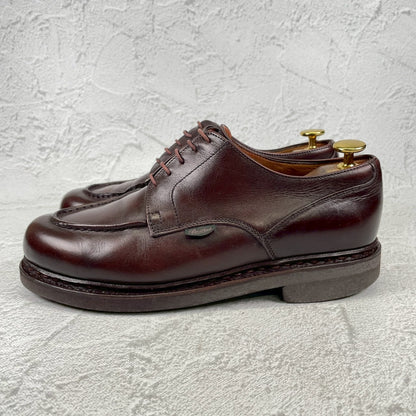 PARABOOT パラブーツ CHAMBORD シャンボード Uチップ 外羽根 茶 ブラウン（赤みあり） UK6.5 / 25.0cm【Ｗ3508】