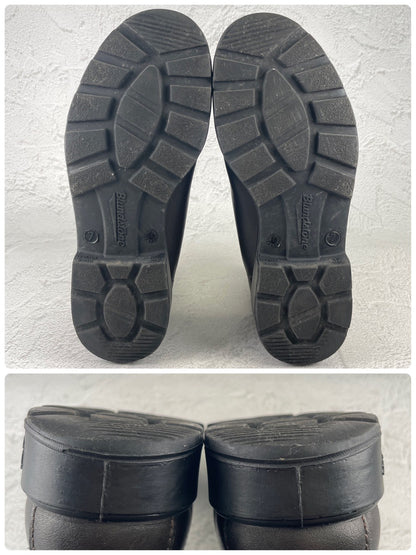 BLUNDSTONE ブランドストーン SIDE GORE BOOTS サイドゴアブーツ 濃茶 ブラウン UK7 / 26.0cm【Ｗ3539】