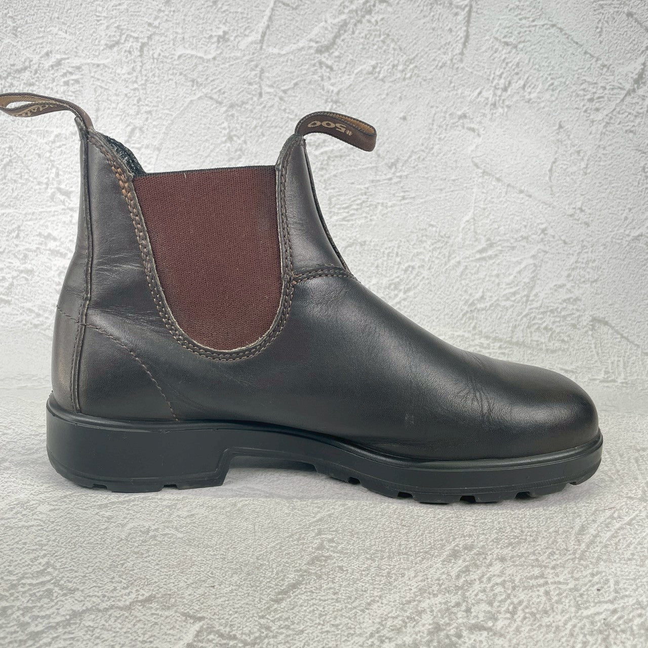 BLUNDSTONE ブランドストーン SIDE GORE BOOTS サイドゴアブーツ 濃茶 ブラウン UK7 / 26.0cm【Ｗ3539】