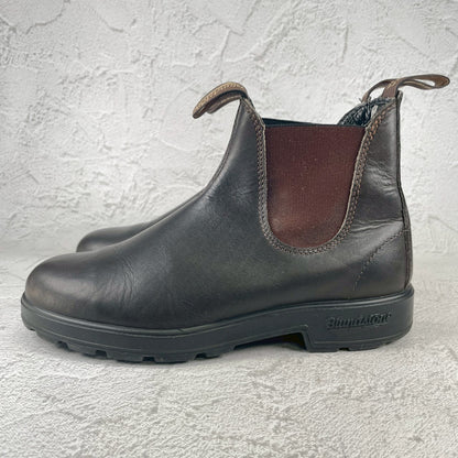 BLUNDSTONE ブランドストーン SIDE GORE BOOTS サイドゴアブーツ 濃茶 ブラウン UK7 / 26.0cm【Ｗ3539】