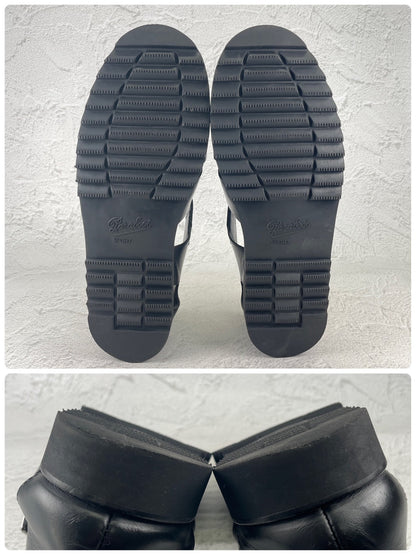 【美品】PARABOOT パラブーツ PACIFIC パシフィック グルカサンダル 黒 ブラック EU43 / 27.5〜28.0cm【W3536】