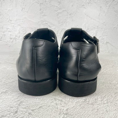 【美品】PARABOOT パラブーツ PACIFIC パシフィック グルカサンダル 黒 ブラック EU43 / 27.5〜28.0cm【W3536】