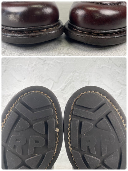 PARABOOT パラブーツ CHAMBORD シャンボード Uチップ 外羽根 濃茶 ブラウン UK7.5 / 26.0cm【W3535】