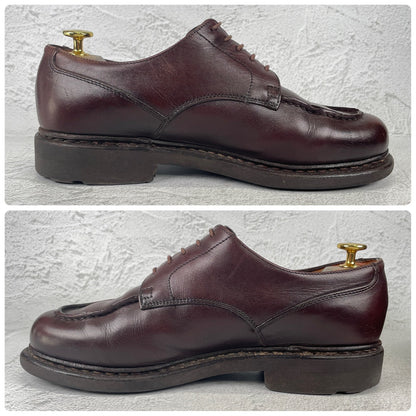 PARABOOT パラブーツ CHAMBORD シャンボード Uチップ 外羽根 濃茶 ブラウン UK7.5 / 26.0cm【W3535】