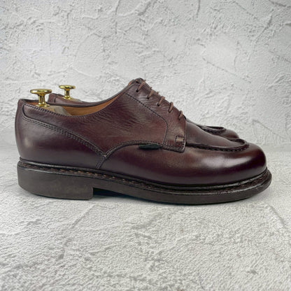 PARABOOT パラブーツ CHAMBORD シャンボード Uチップ 外羽根 濃茶 ブラウン UK7.5 / 26.0cm【W3535】