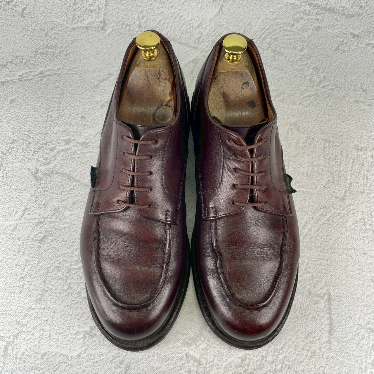 PARABOOT パラブーツ CHAMBORD シャンボード Uチップ 外羽根 濃茶 ブラウン UK7.5 / 26.0cm【W3535】