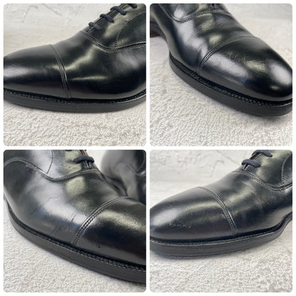 【3都市】Church's チャーチ CONSUL コンサル ストレート 内羽根 73ラスト 黒 ブラック UK6.5 / 25.0cm【W3533】