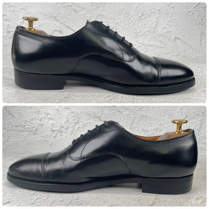 【3都市】Church's チャーチ CONSUL コンサル ストレート 内羽根 73ラスト 黒 ブラック UK6.5 / 25.0cm【W3533】