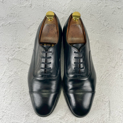 【3都市】Church's チャーチ CONSUL コンサル ストレート 内羽根 73ラスト 黒 ブラック UK6.5 / 25.0cm【W3533】