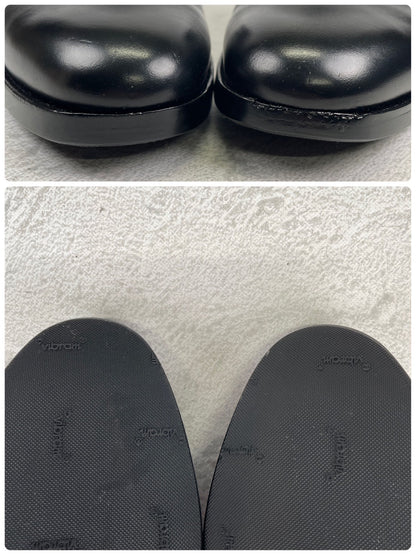 Crockett&Jones クロケットアンドジョーンズ Plain Toe Paul Smith別注 プレーン 外羽根 3ホール 黒 ブラック UK6E / 24.5cm【W3548】