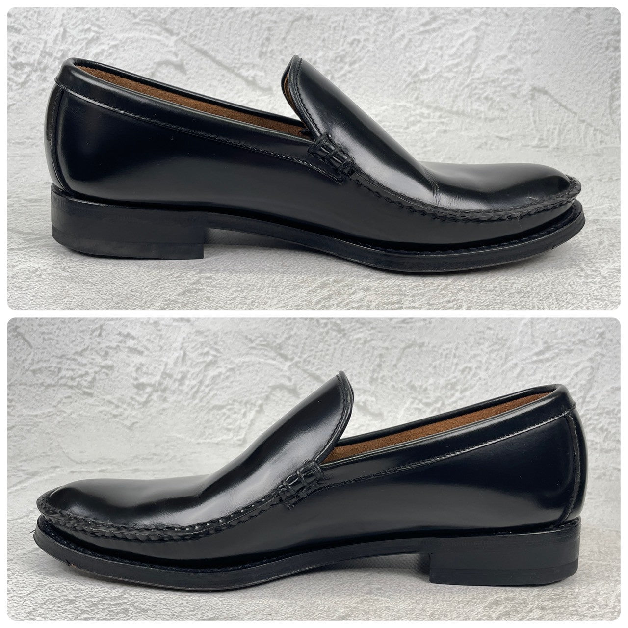 【極美品】REGAL リーガル 930R コブラヴァンプ ローファー アイビー 50周年記念モデル 黒 ブラック 24.0cm【Ｗ3543】