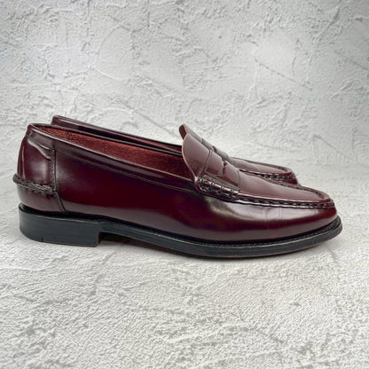Church's チャーチ 4都市 Coin Loafer コインローファー ビーフロール 赤茶 バーガンディー UK8.5F / 27.0cm相当【W3559】
