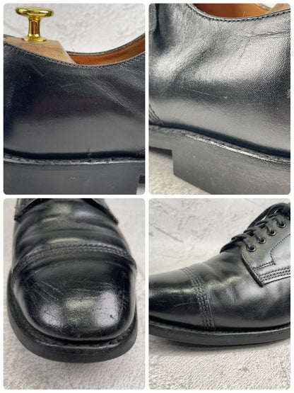 SANDERS サンダース 1467B Military Derby JOURNAL STANDARD別注 ミリタリーダービー ストレート 外羽根 黒 ブラック UK7.5 / 26.5cm【W3554】