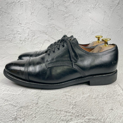 SANDERS サンダース 1467B Military Derby JOURNAL STANDARD別注 ミリタリーダービー ストレート 外羽根 黒 ブラック UK7.5 / 26.5cm【W3554】