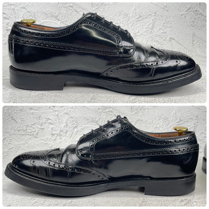 【リフト交換済み】Church's チャーチ GRAFTON グラフトン 3都市 73ラスト ウイング 外羽根 黒 ブラック UK9.5G / 28.0cm相当【W3560】