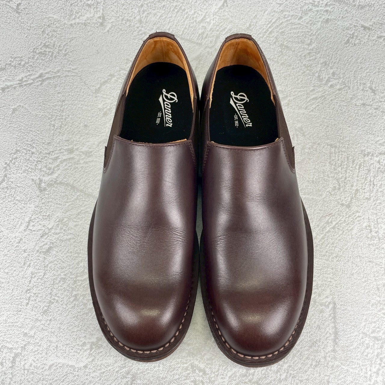 【極美品】Danner ダナー D212111 CARMAN カーマン ローカット サイドゴア 茶 ブラウン US9 / 27.0cm【W3563】