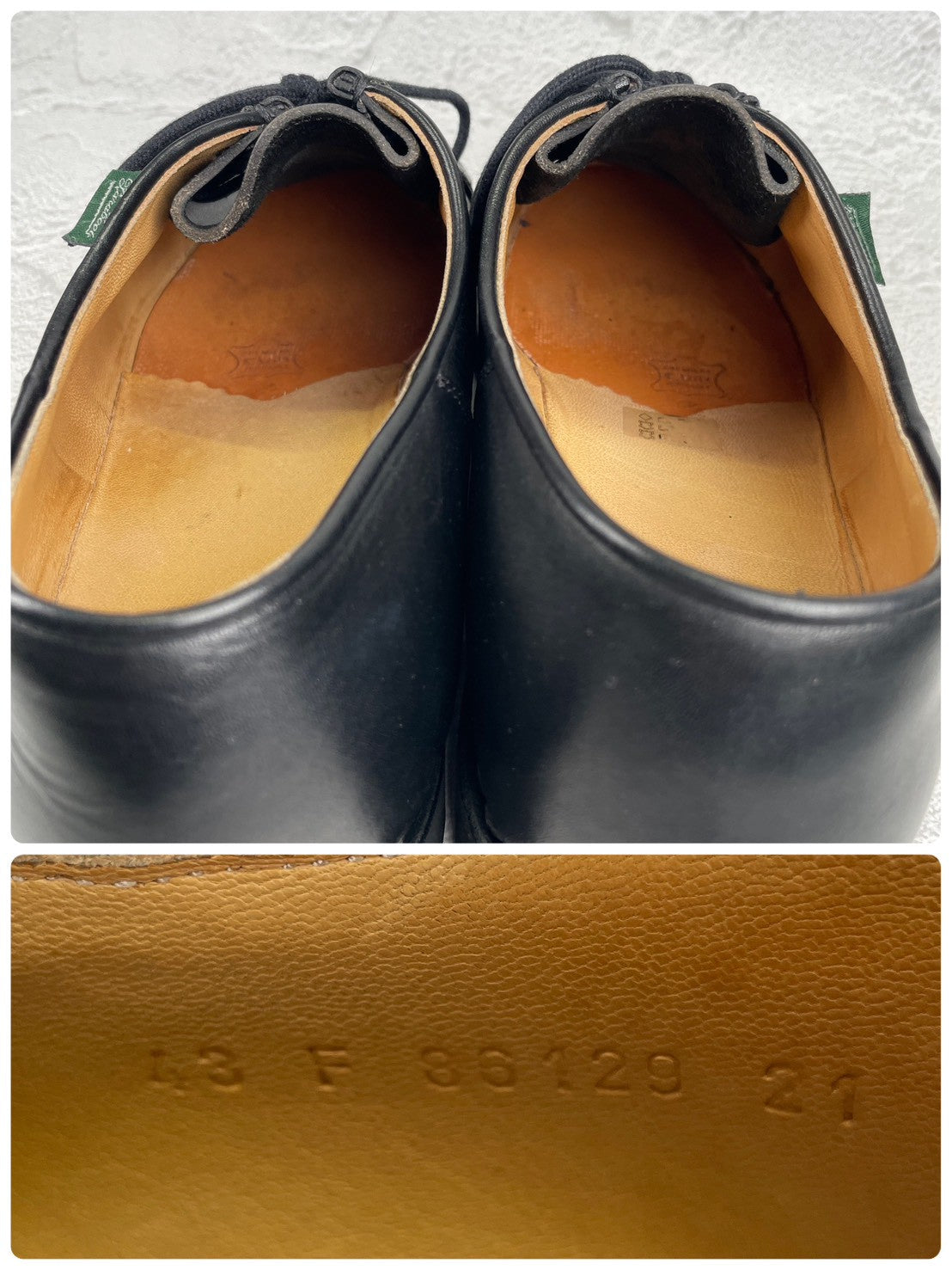【美品】Paraboot パラブーツ MICHAEL ミカエル チロリアン 黒 ブラック 43 / 27.5cm〜28.0cm【Ｗ3562】