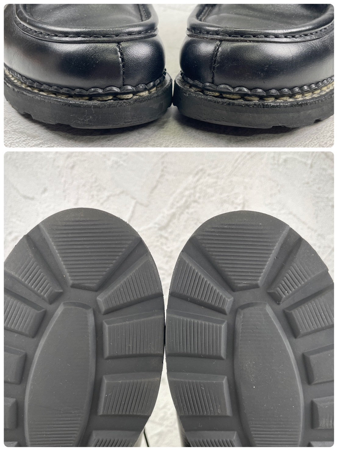 【美品】Paraboot パラブーツ MICHAEL ミカエル チロリアン 黒 ブラック 43 / 27.5cm〜28.0cm【Ｗ3562】