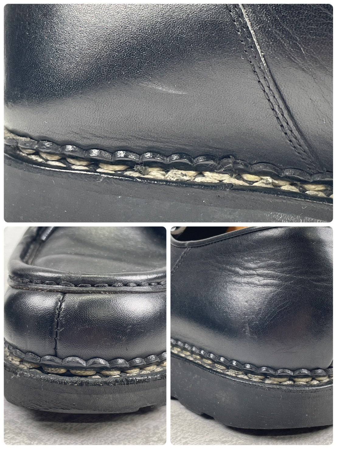 【美品】Paraboot パラブーツ MICHAEL ミカエル チロリアン 黒 ブラック 43 / 27.5cm〜28.0cm【Ｗ3562】
