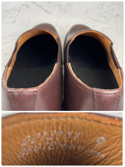 【極美品】Danner ダナー D212111 CARMAN カーマン ローカット サイドゴア 茶 ブラウン US9 / 27.0cm【W3563】