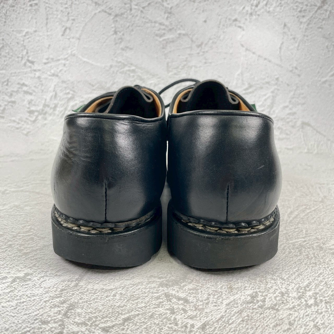 【美品】Paraboot パラブーツ MICHAEL ミカエル チロリアン 黒 ブラック 43 / 27.5cm〜28.0cm【Ｗ3562】