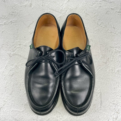 【美品】Paraboot パラブーツ MICHAEL ミカエル チロリアン 黒 ブラック 43 / 27.5cm〜28.0cm【Ｗ3562】