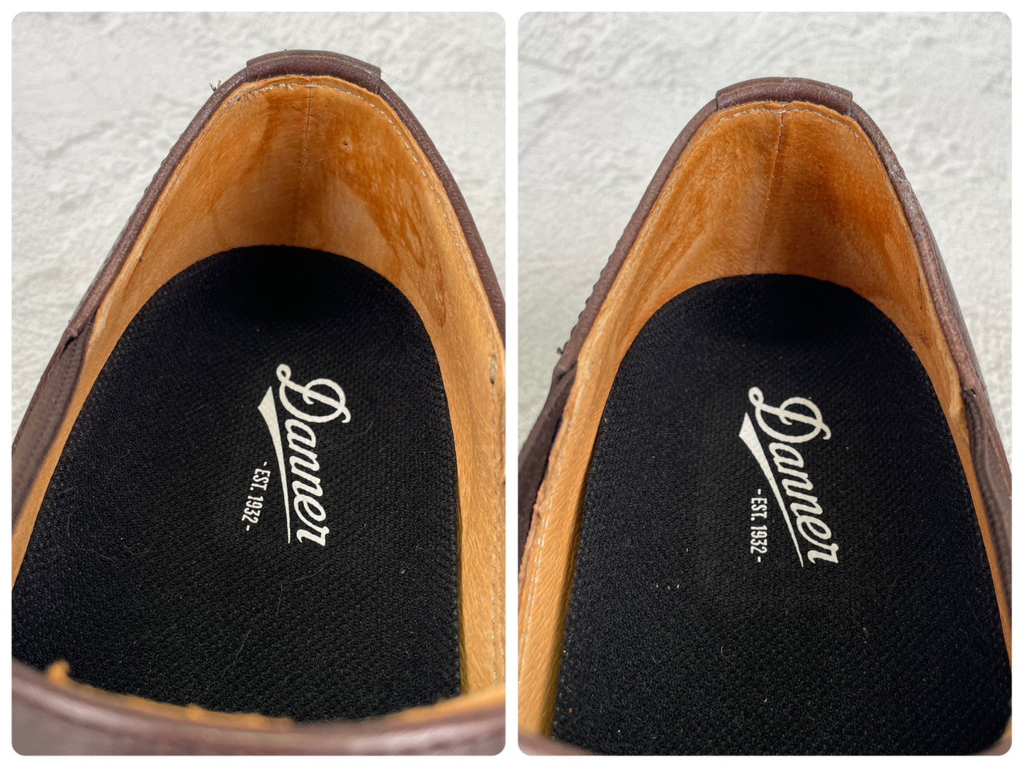 【極美品】Danner ダナー D212111 CARMAN カーマン ローカット サイドゴア 茶 ブラウン US9 / 27.0cm【W3563】
