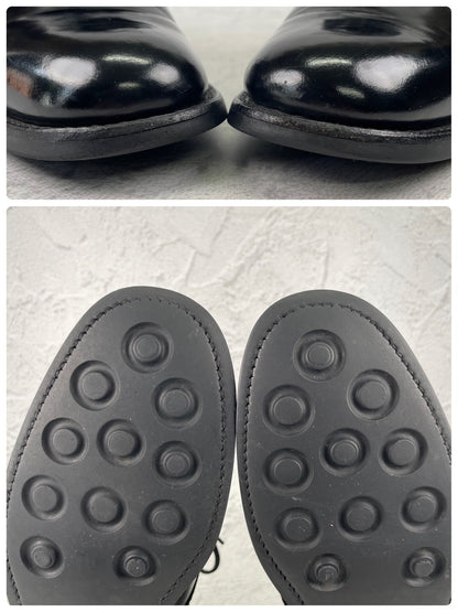 SANDERS サンダース MILITARY DERBY SHOE 1384B ミリタリー ダービー シューズ 黒 ブラック UK5.5 / 24.5cm【W3567】