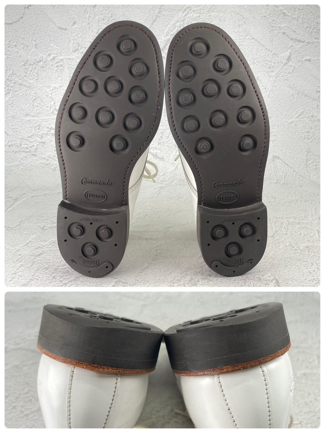 【夏の足元を彩る白靴】SANDERS サンダース MILITARY DERBY SHOE ミリタリー ダービーシューズ 白 ホワイト UK5 / 24〜24.5cm【Ｗ3566】