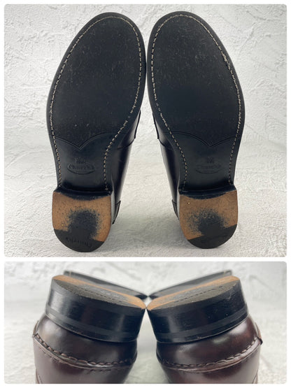 【クラシックな気品と軽快さを】Church's チャーチ SALLY サリー コインローファー ビーフロール 茶 ブラウン EU36 / 23.0cm【Ｗ3565】