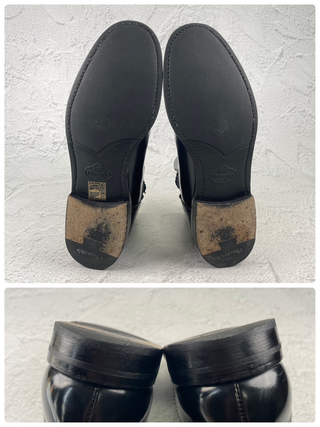 【大人の名作サイドゴアブーツ】Church's チャーチ Monmouth Wg モンマス Wg サイドゴアブーツ 黒 ブラック EU35.5 / 22.5cm【W3564】