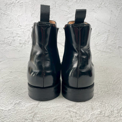 【大人の名作サイドゴアブーツ】Church's チャーチ Monmouth Wg モンマス Wg サイドゴアブーツ 黒 ブラック EU35.5 / 22.5cm【W3564】