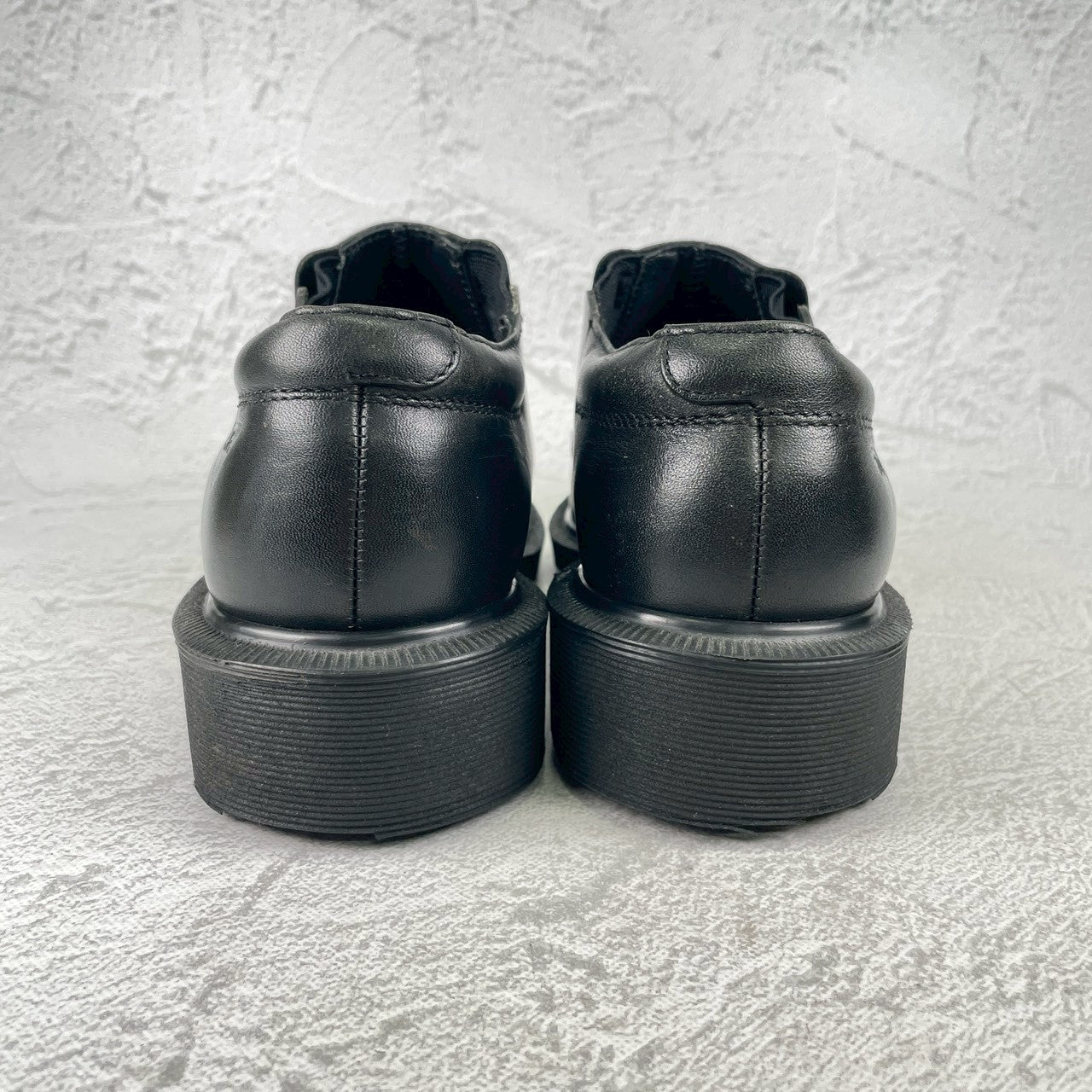 【England製】Dr.Martens ドクターマーチン SIDE ELASTIC サイドエラ プレーン 黒 ブラック UK6 / 25.0cm【Ｗ3571】
