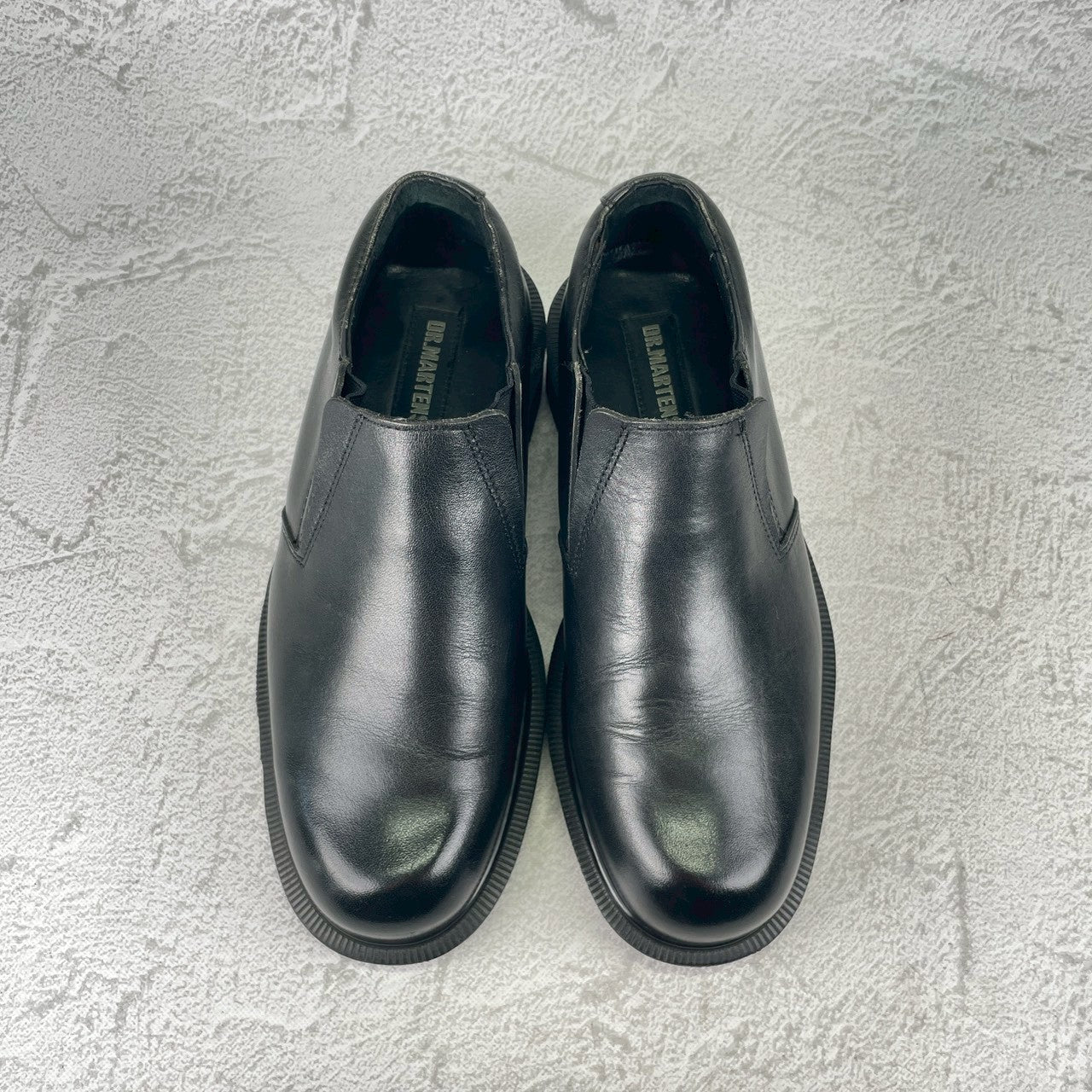 【England製】Dr.Martens ドクターマーチン SIDE ELASTIC サイドエラ プレーン 黒 ブラック UK6 / 25.0cm【Ｗ3571】